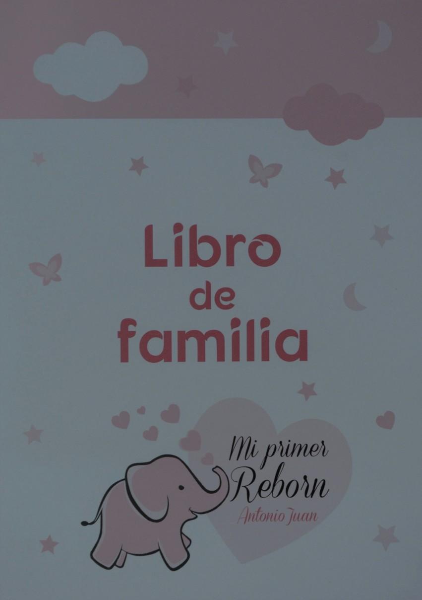 Reborn miminko - Můj první reborn -Berta v modrých šatech od Antonio Juan