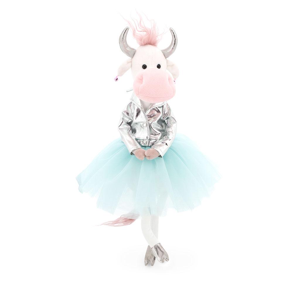 Kravička Alice ve stříbrné bundě od firmy ORANGE TOYS - 25 cm