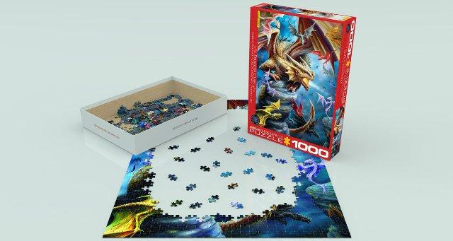 Puzzle EuroGraphics Dračí klan 1000