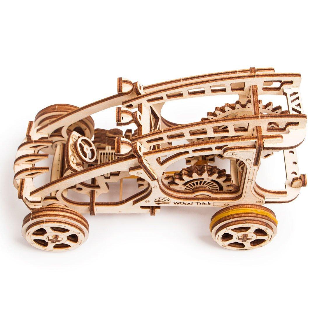 Wood Trick  "Buggy" - 3D dřevěné mechanické puzzle 