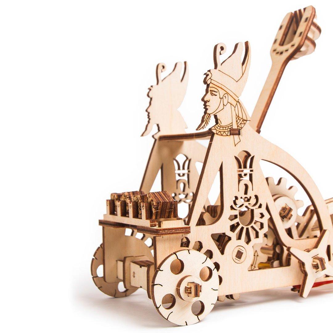 Wood Trick "Katapult" - 3D dřevěné mechanické puzzle