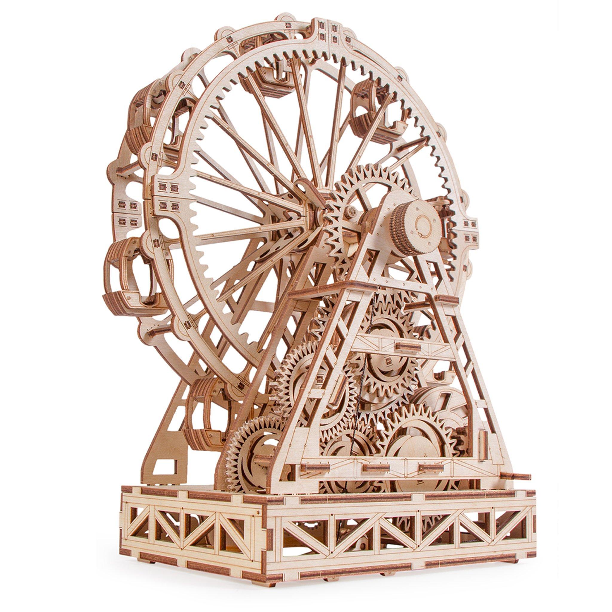 Wood Trick "Velké vyhlídkové kolo" - 3D dřevěné mechanické puzzle