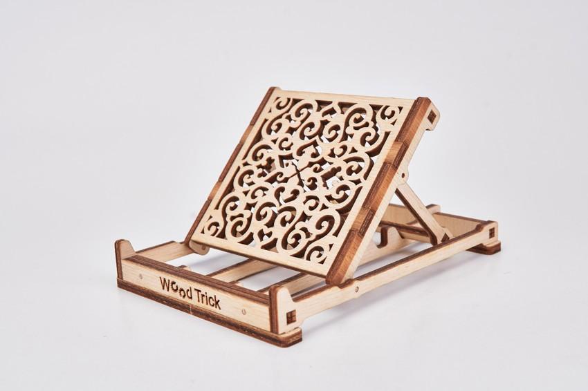 Wood Trick "Stojánek na mobilní telefon" - 3D dřevěné mechanické puzzle