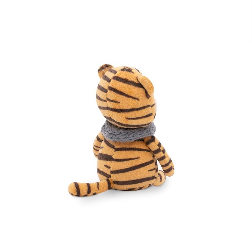 Tygřík Chip s modrou šálou  od firmy ORANGE TOYS - 15 cm