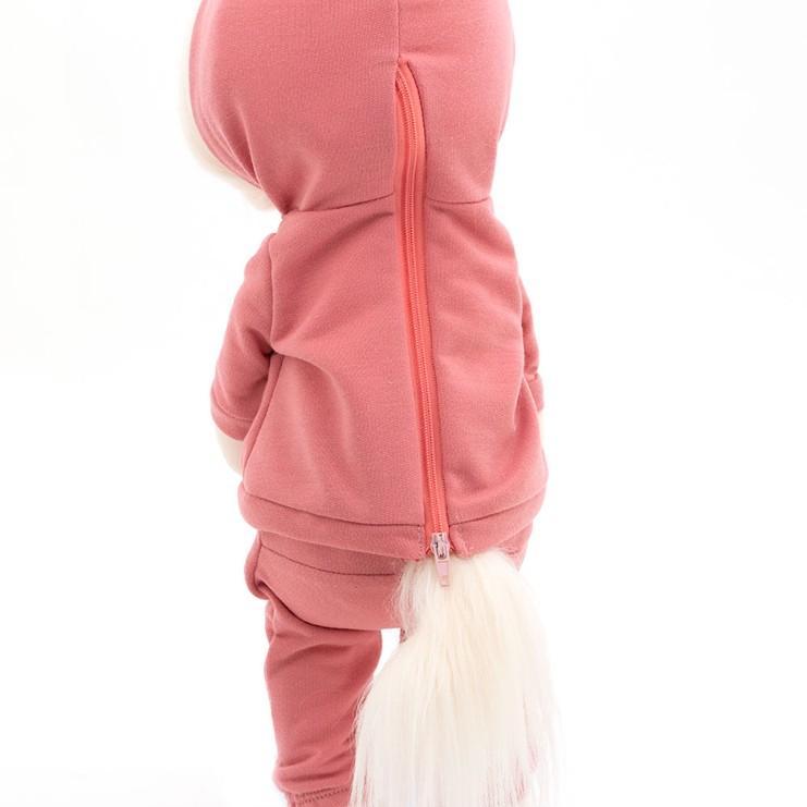 Obleček pro pejsky Lucky Doggy - sada "Červená tepláková souprava" od firmy ORANGE TOYS