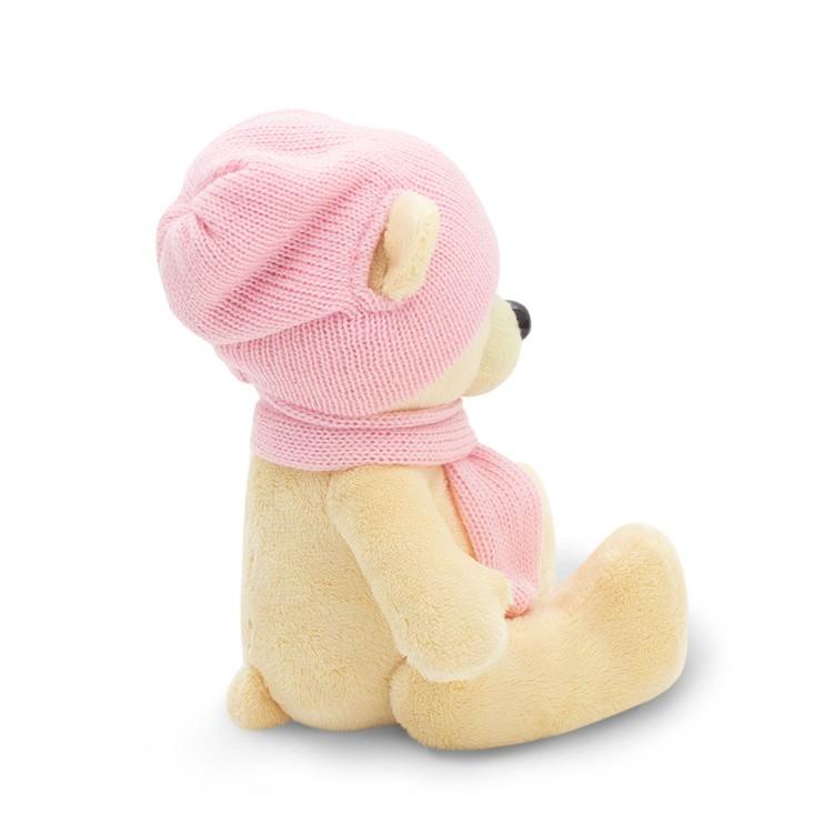 Méďa Bjorn: žlutý v čepičce od firmy ORANGE TOYS - 17 cm