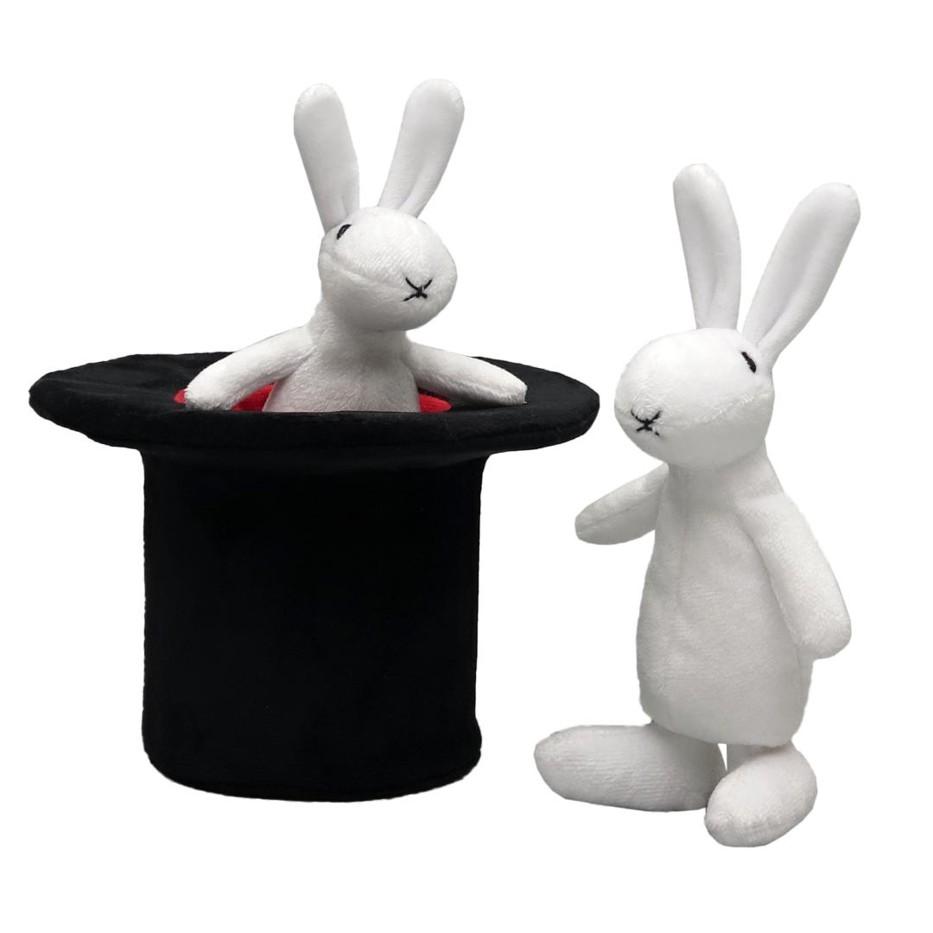 Prstoví maňásci – Bob a Bobek s kloboukem 17 a 15 cm - 1