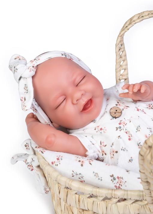 Reborn miminko - Můj malý reborn - Luna v košíčku od Antonio Juan
