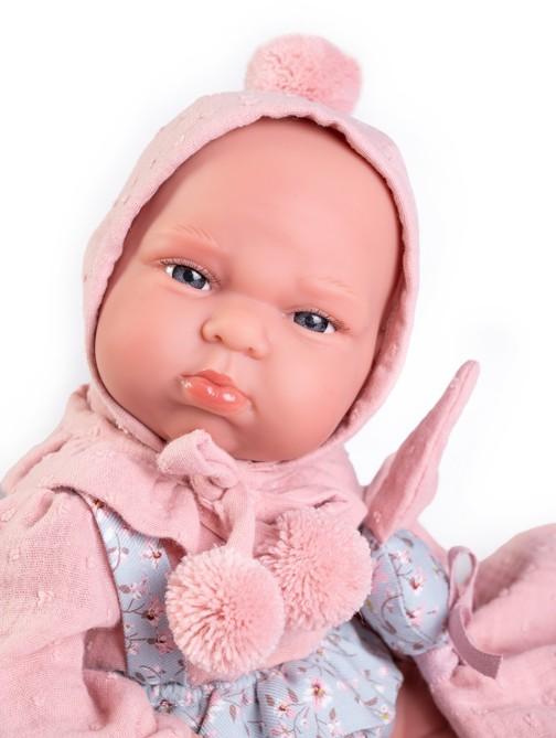 Reborn miminko - Můj malý reborn - holčička Tufi s usínáčkem od Antonio Juan