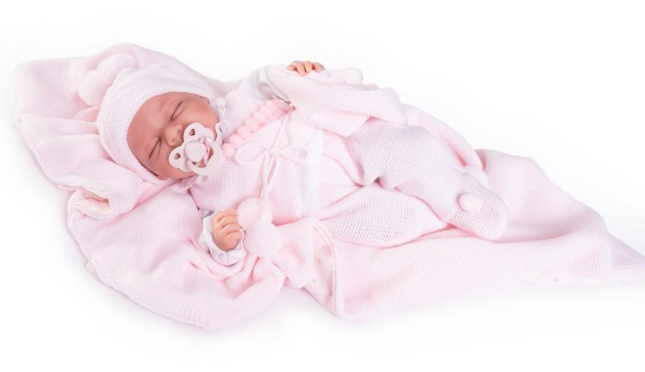 Reborn miminko - Můj malý reborn - Luna s dečkou jako taška od Antonio Juan