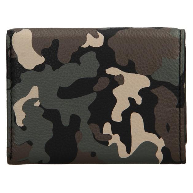 Unisex mini peněženka kožená Army šedo-černá od firmy LAGEN
