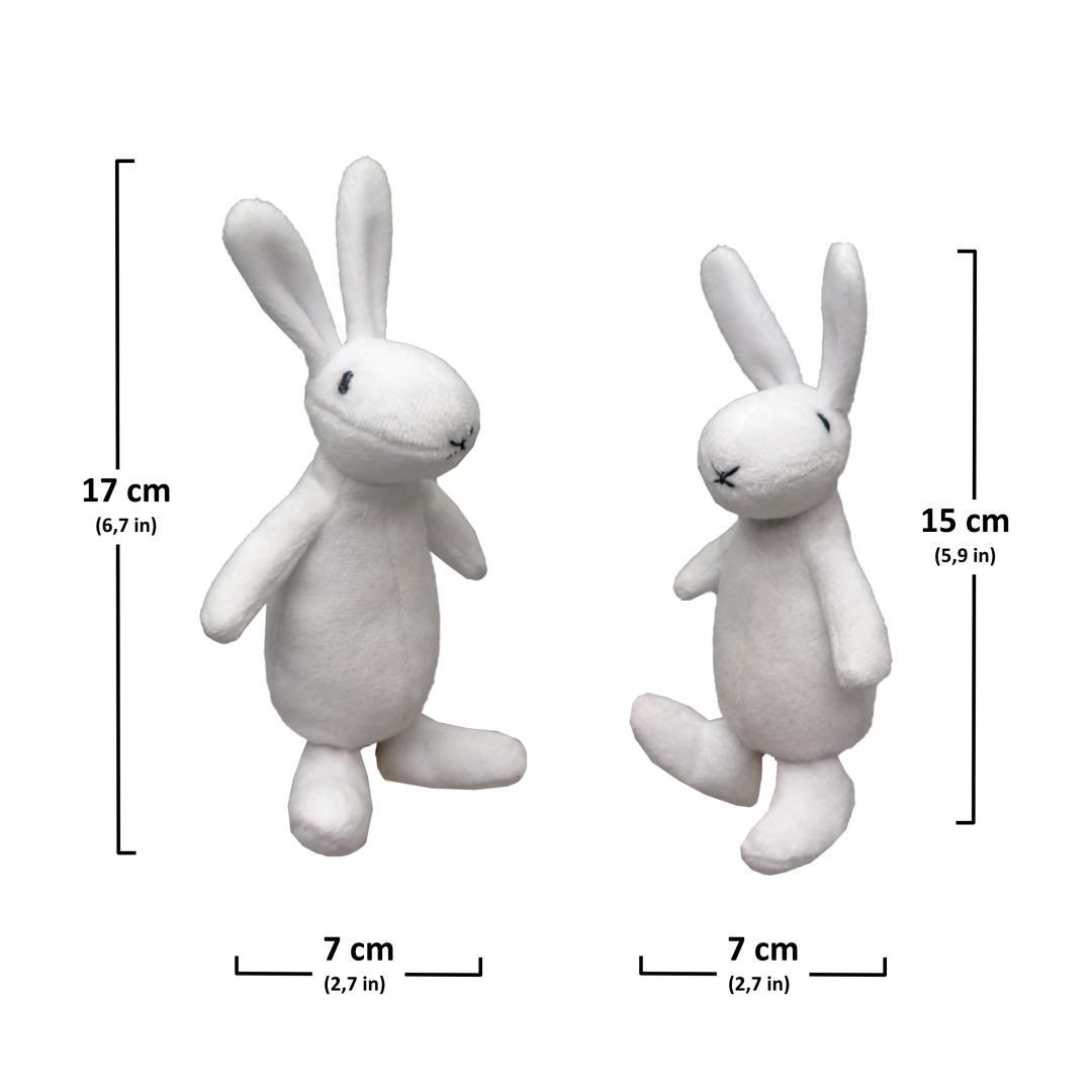 Prstoví maňásci Bob a Bobek - králíci z klobouku