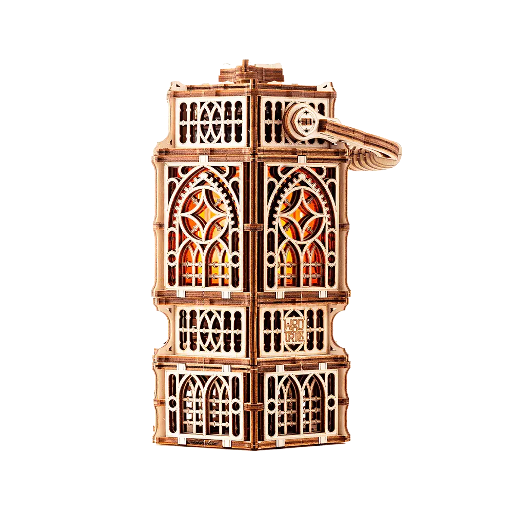 Wood Trick "Antická lucerna" - 3D dřevěné mechanické puzzle