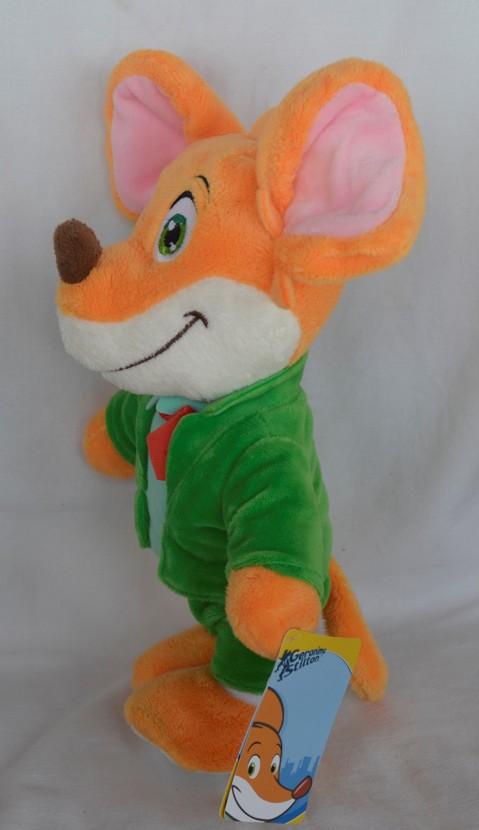 Geronimo - plyšová postavička z pohádek Geronimo Stilton
