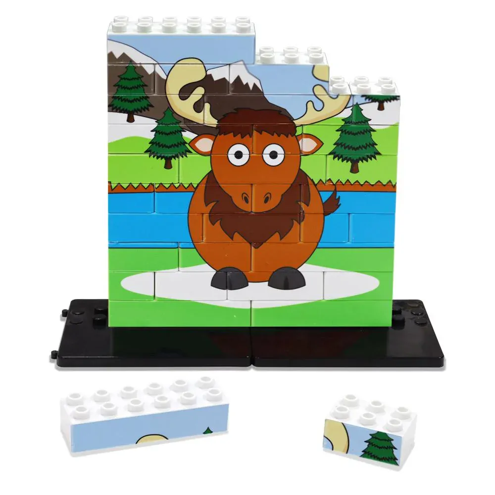 Los - Vertikální puzzle