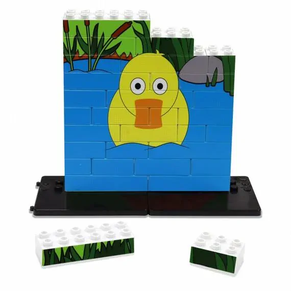 Kachna - Vertikální puzzle