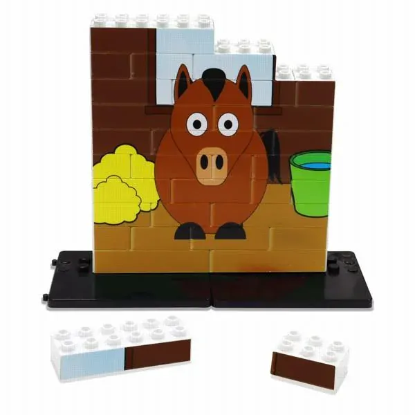 Kůň - Vertikální puzzle