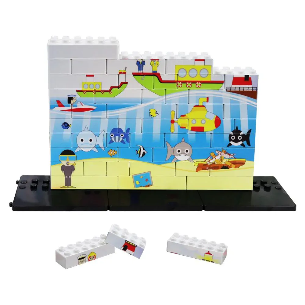 Moře - Vertikální puzzle