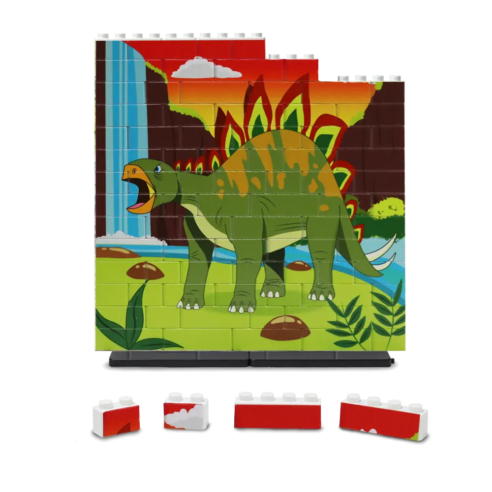 Stegosaurus - Vertikální XL puzzle
