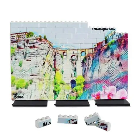 Malaga - Vertikální XL puzzle