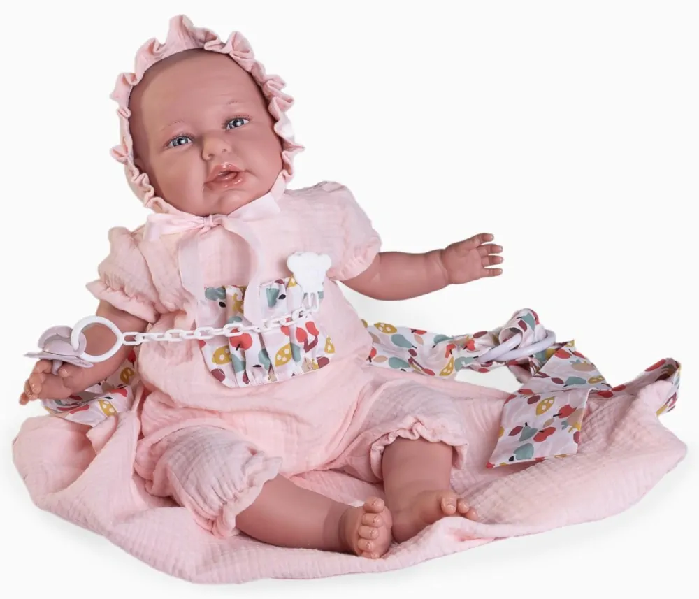 Reborn miminko  Můj první reborn Daniela v nosítku od Antonio Juan