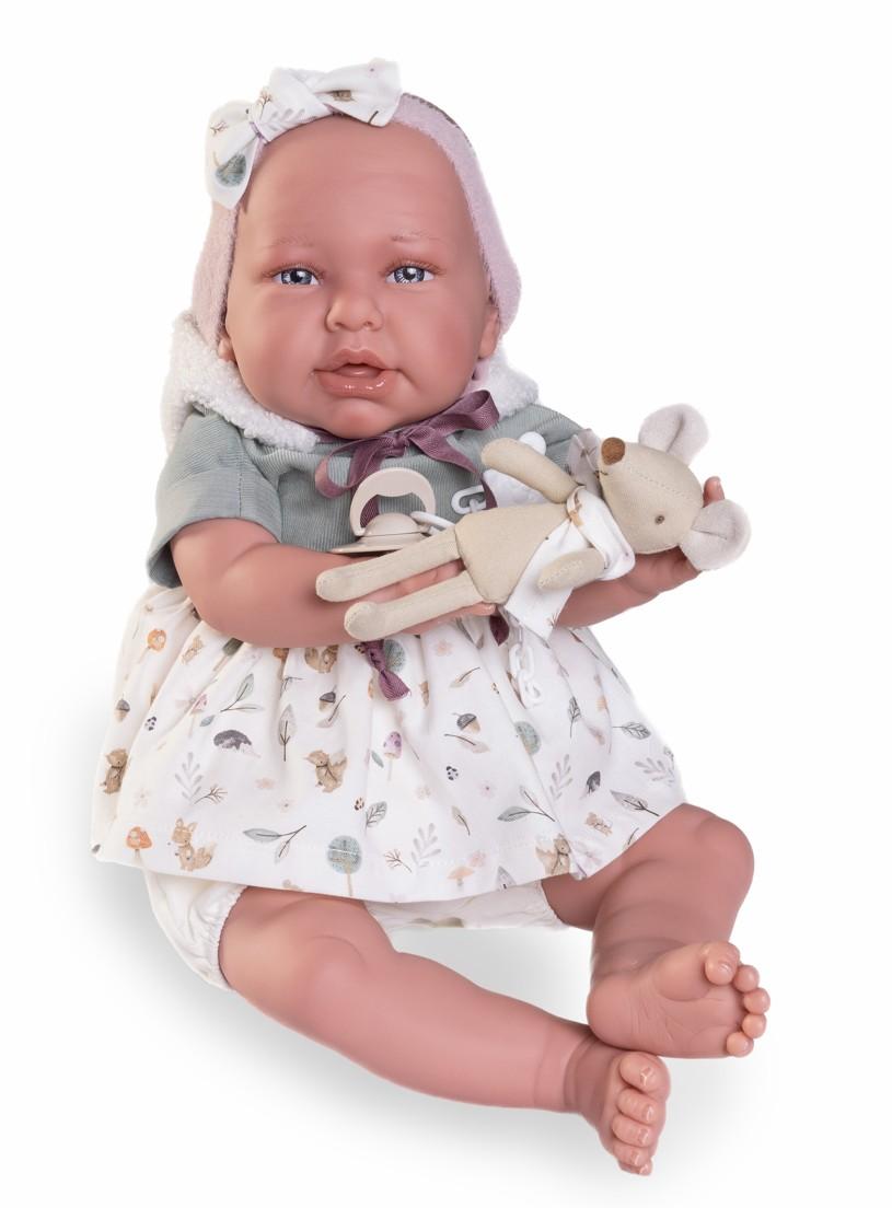 Miminko - Můj první reborn Daniela s myškou od Antonio Juan