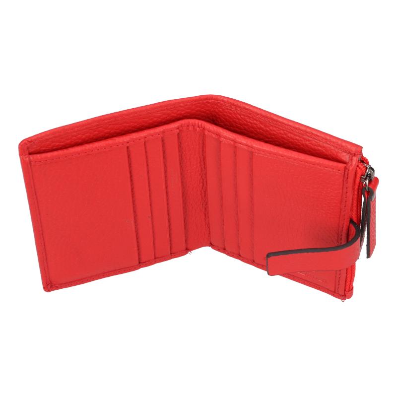 Dámská krémová kožená peněženka LAGEN