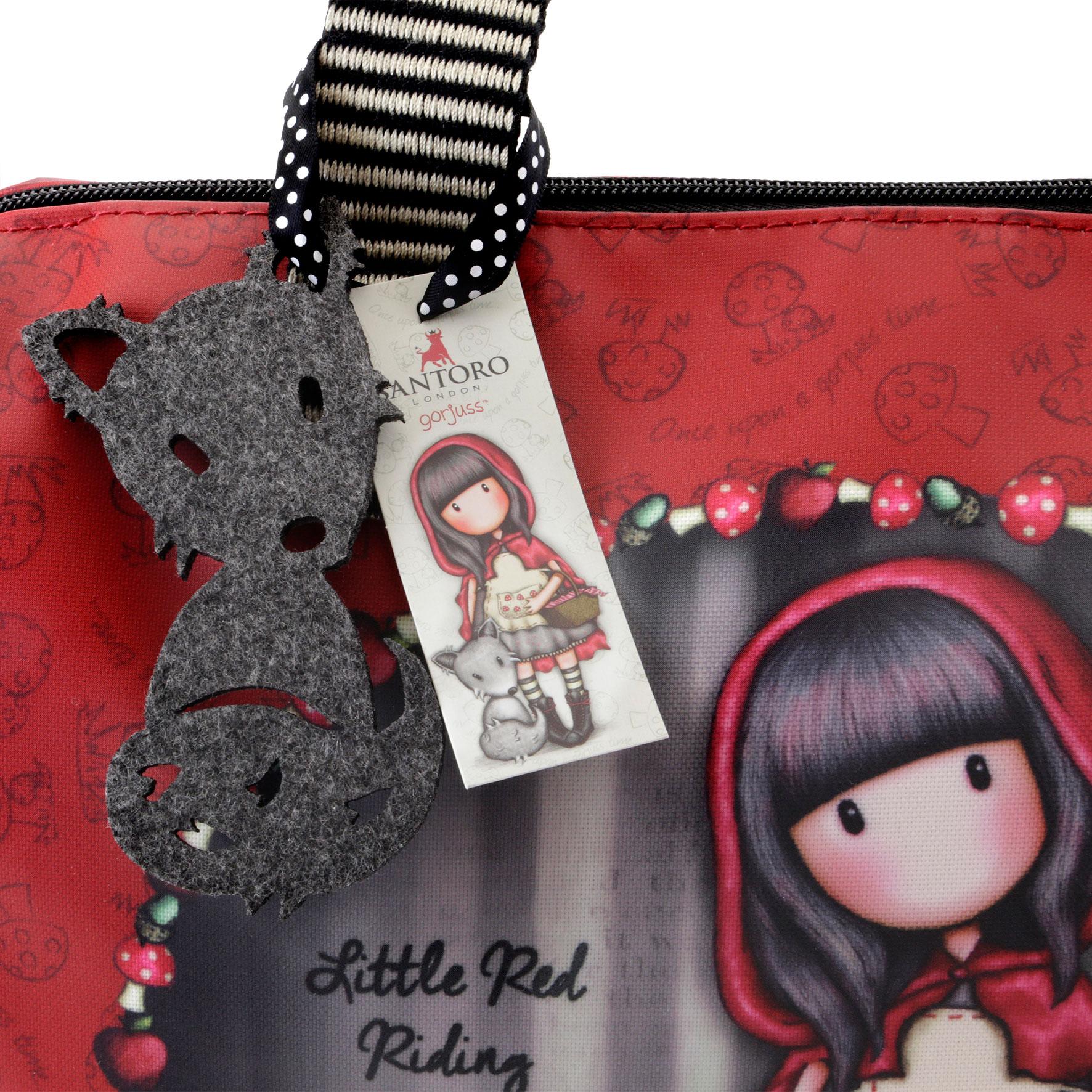 Kabelka do ruky - "Little Red Riding Hood" - od firmy SANTORO Gorjuss