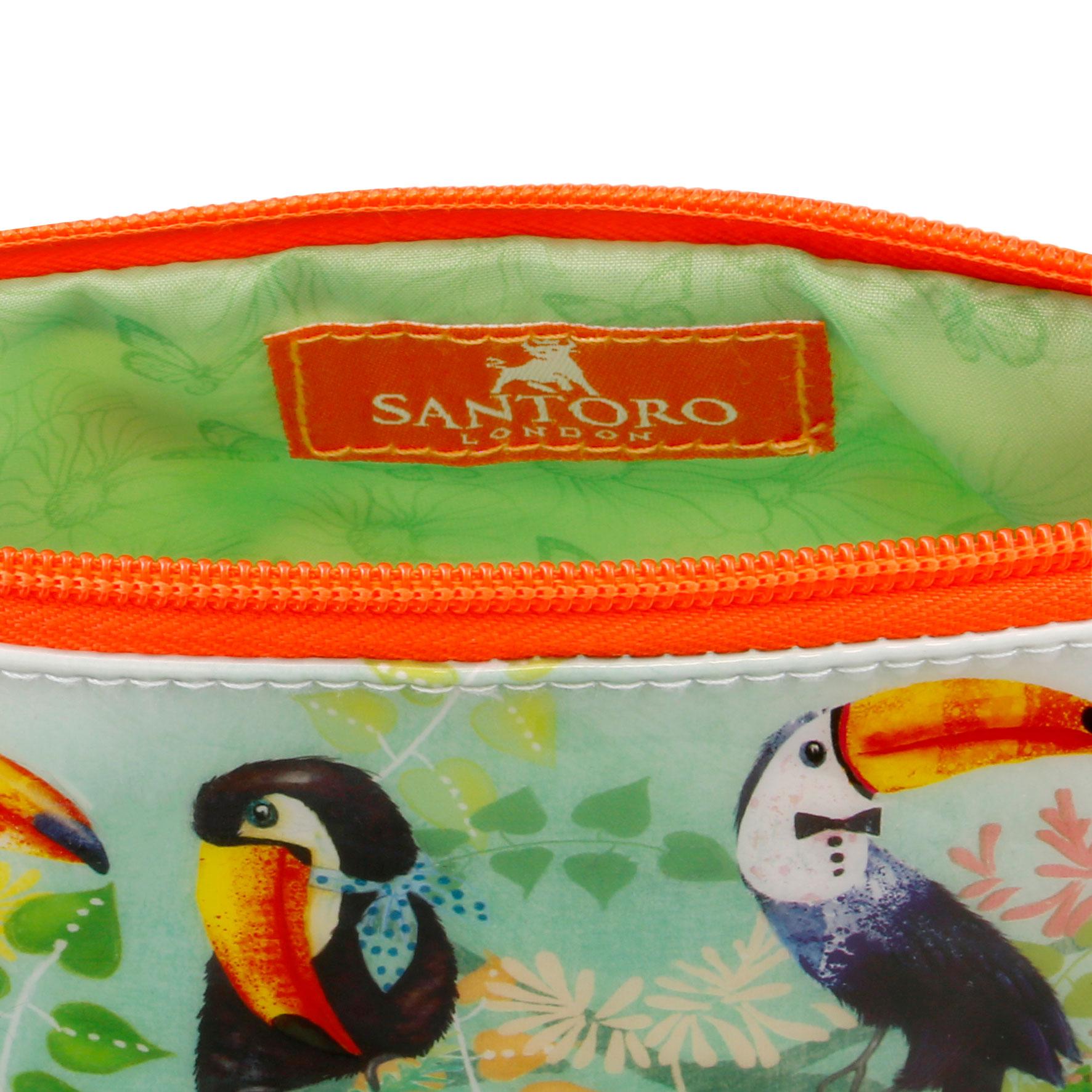 Kosmetická taštička - Toucans od firmy SANTORO London Mirabelle