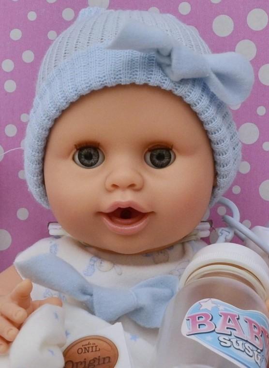 Interaktivní miminko chlapeček Pepe kolekce PeBaby Susú od firmy Berjuan ze Španělska
