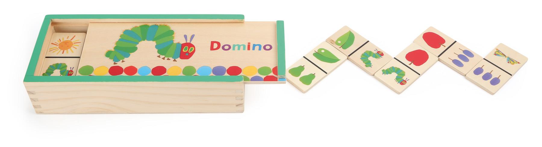 Domino - ovoce, vývojová stádia motýla