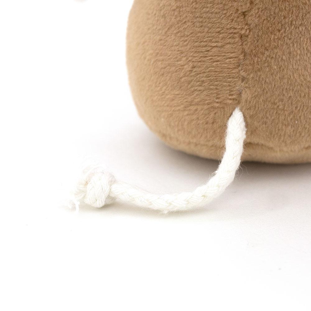 Světle hnědý volík Moo s rolničkou od firmy ORANGE TOYS - 12 cm