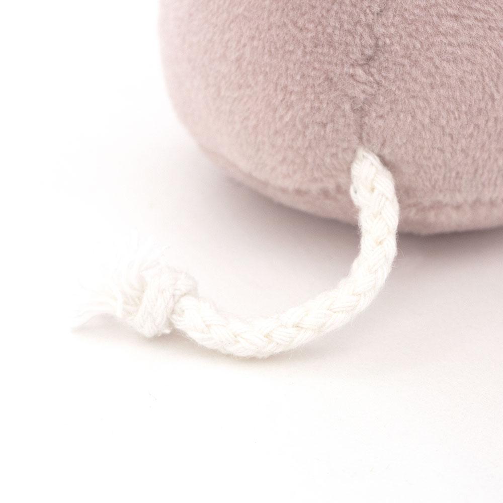 Béžový hnědý volík Moo s rolničkou od firmy ORANGE TOYS - 12 cm