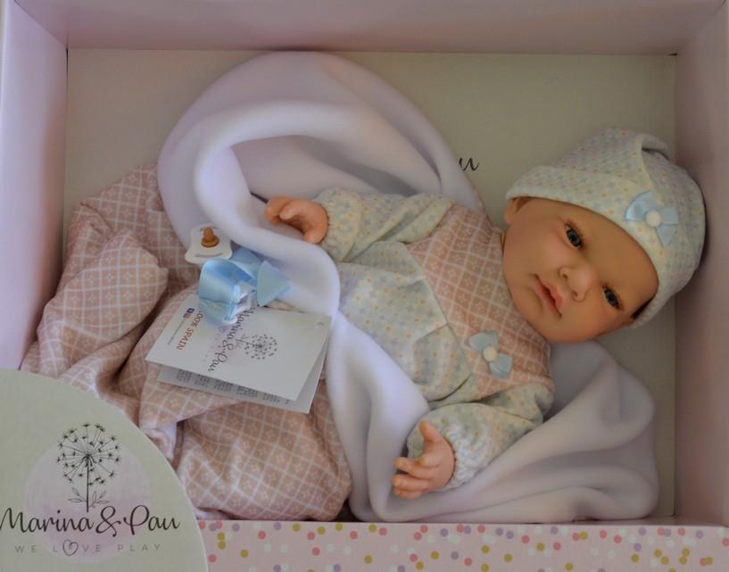 Realistické miminko - chlapeček Marjánek od španělské firmy Marina & Pau