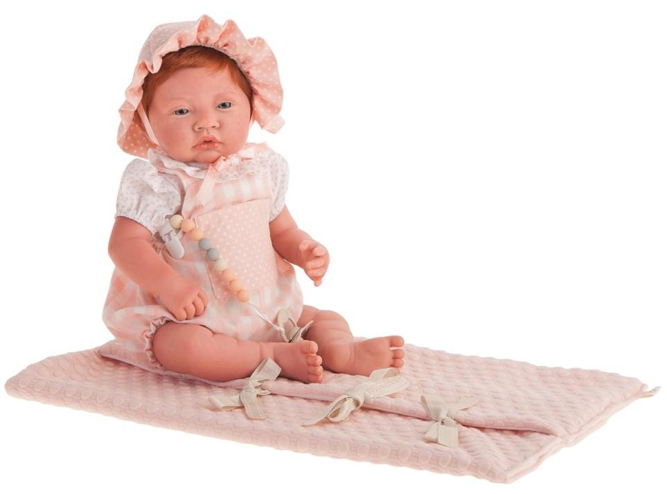 Sweet Reborn  -miminko s zrzavými vlásky ve spacím pytli od Antonio Juan