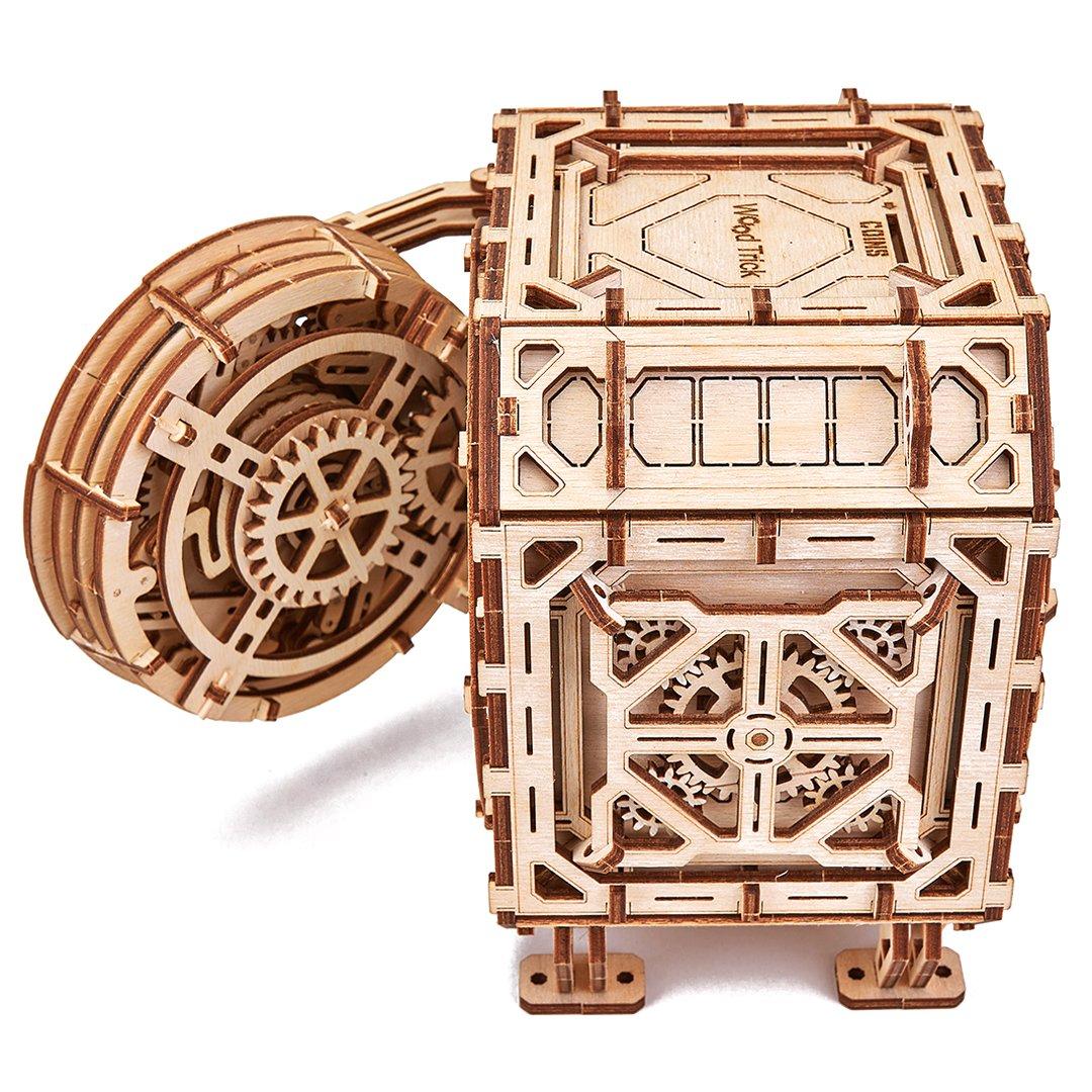 Wood Trick "Trezor" - 3D dřevěné mechanické puzzle
