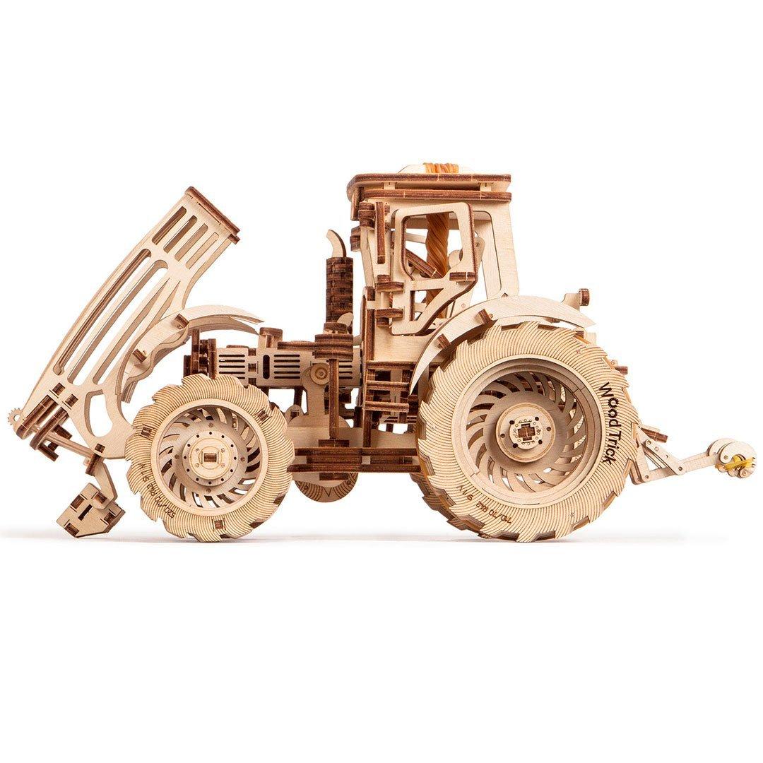 Wood Trick  "Traktor" - 3D dřevěné mechanické puzzle 