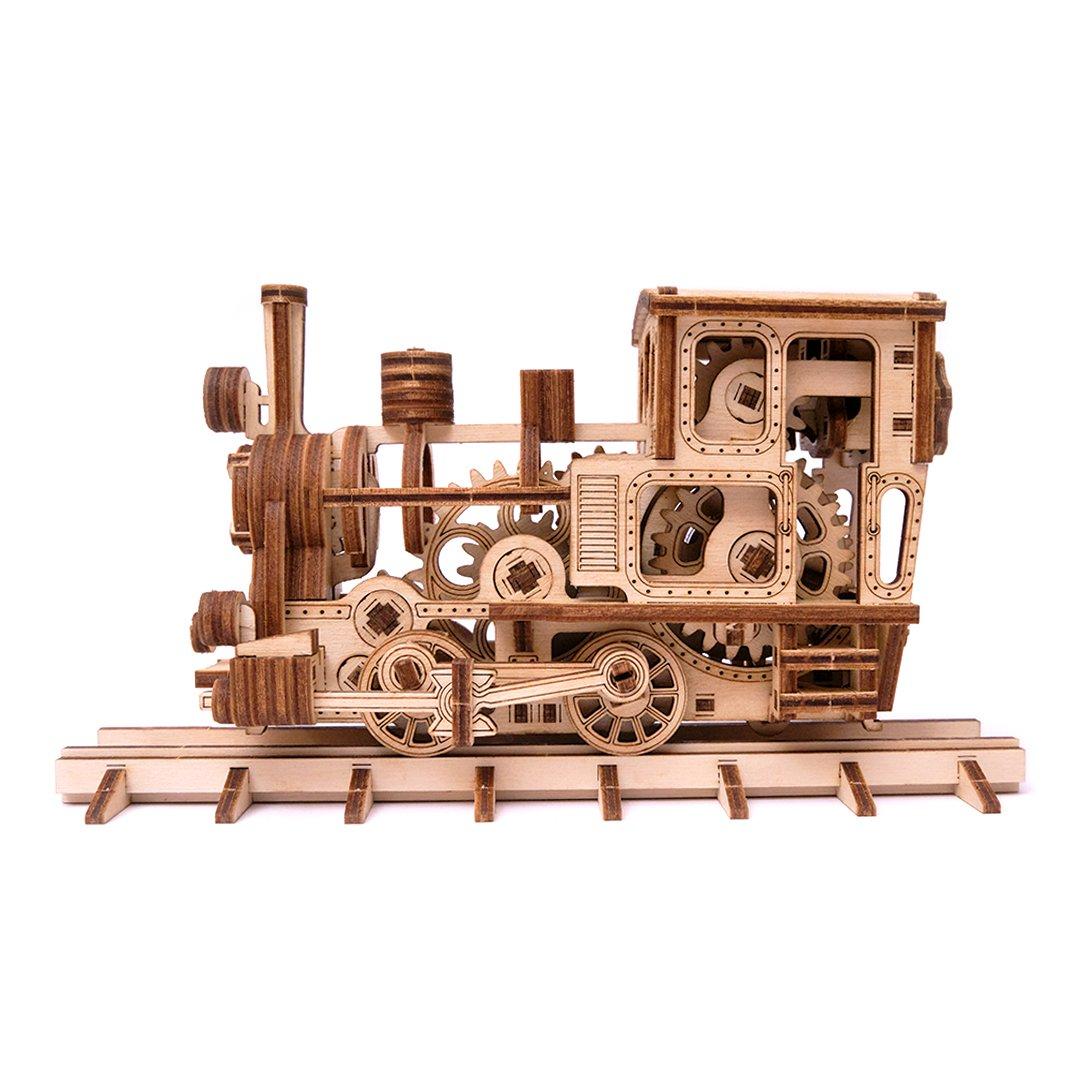 Wood Trick "Lokomotiva" - 3D dřevěné mechanické puzzle