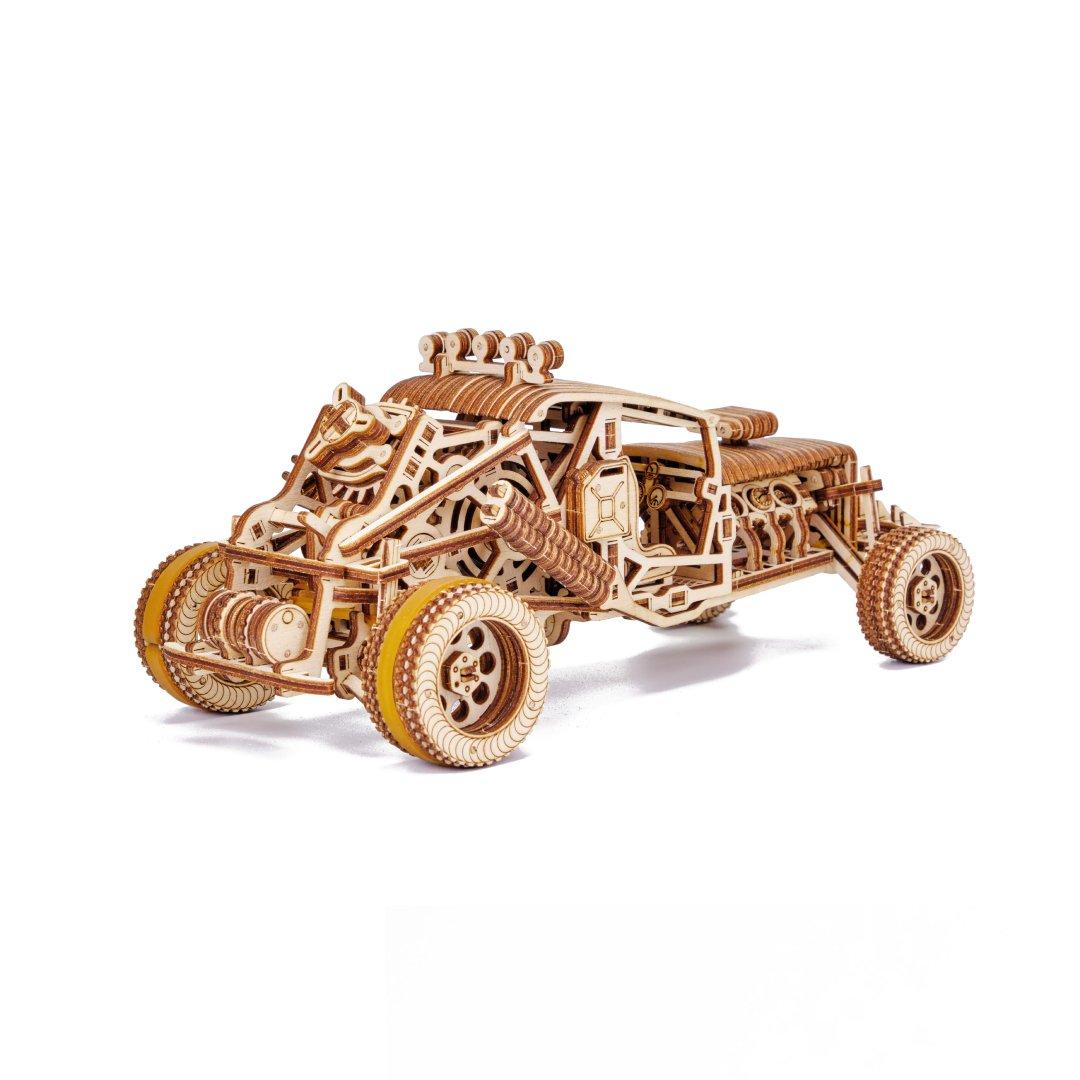 Wood Trick "Bláznivá bugatka" - 3D dřevěné mechanické puzzle