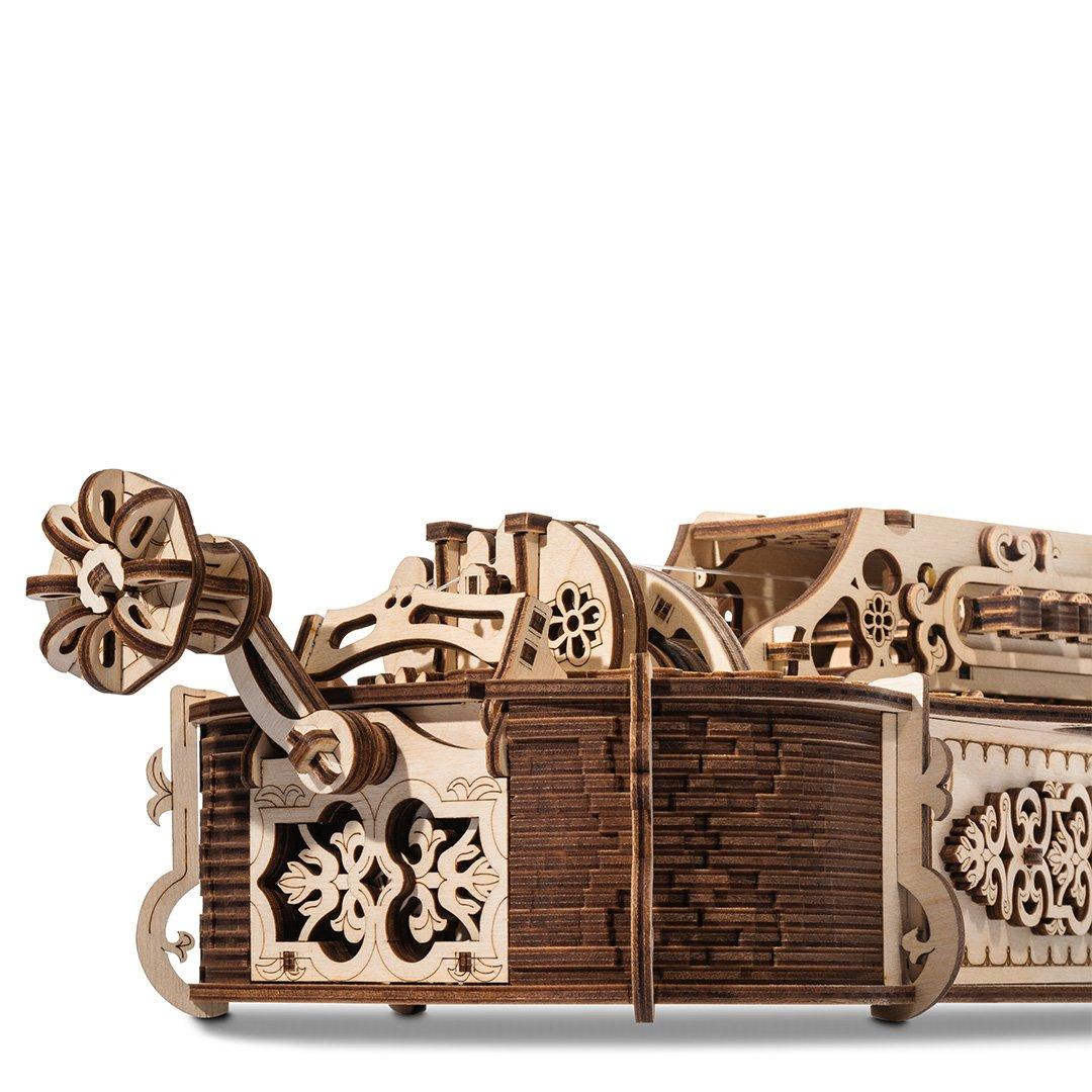 Wood Trick "Da Vinciho lyra" - 3D dřevěné mechanické puzzle