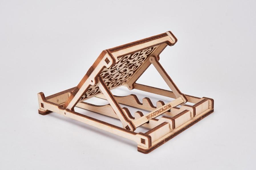 Wood Trick "Stojánek na mobilní telefon" - 3D dřevěné mechanické puzzle