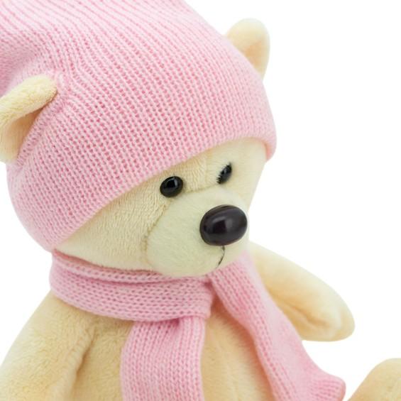 Méďa Bjorn: žlutý v čepičce od firmy ORANGE TOYS - 17 cm