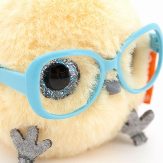 Žluté PÍSKLE s velkými brýlemi - od firmy ORANGE TOYS