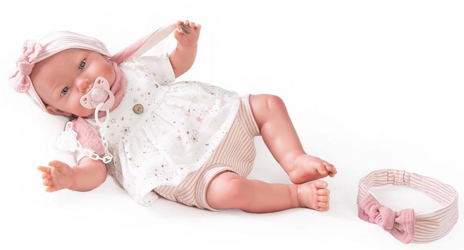 Miminko - Můj první reborn Alexandra s čelenkou pro holčičky od Antonio Juan