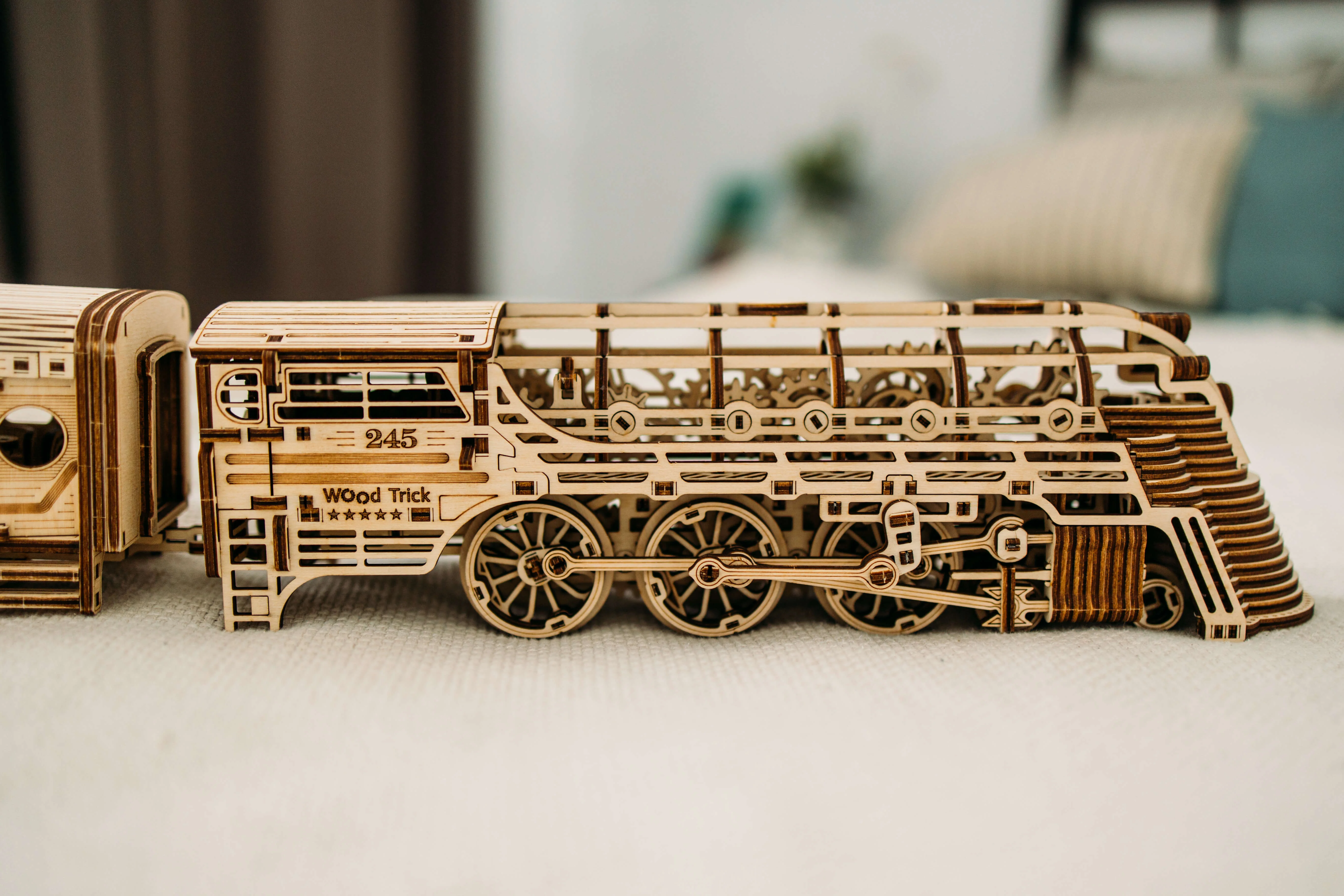 Wood Trick "Atlantik expres" - 3D dřevěné mechanické puzzle