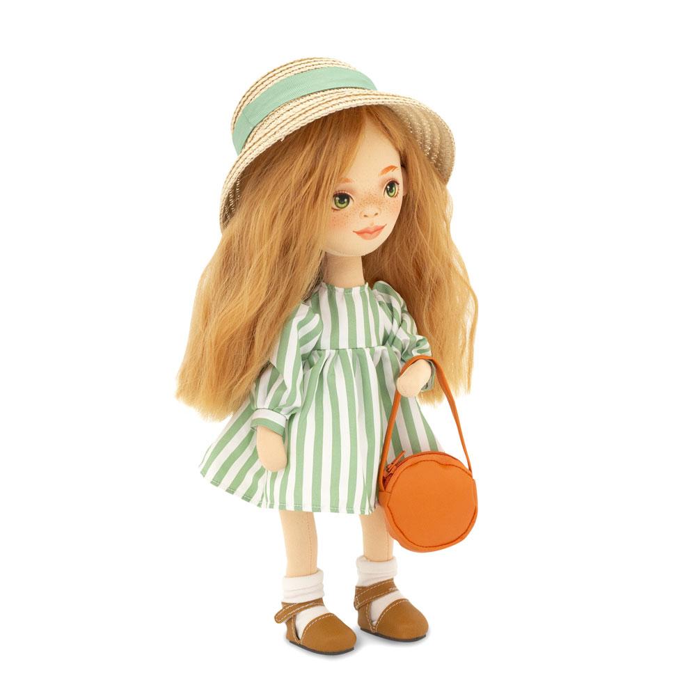 Panenka Sunny v pruhovaných šatech od firmy ORANGE TOYS
