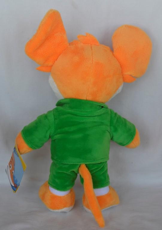 Geronimo - plyšová postavička z pohádek Geronimo Stilton