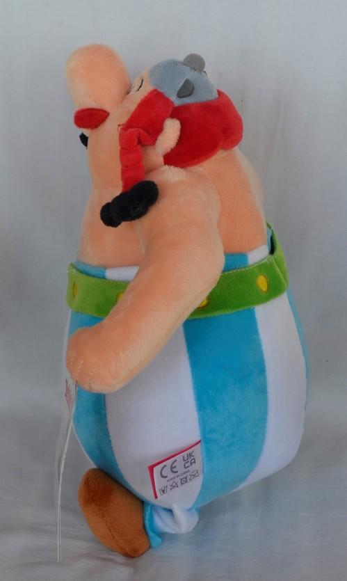 Obelix - plyšová postavička z pohádek Asterix a Obelix