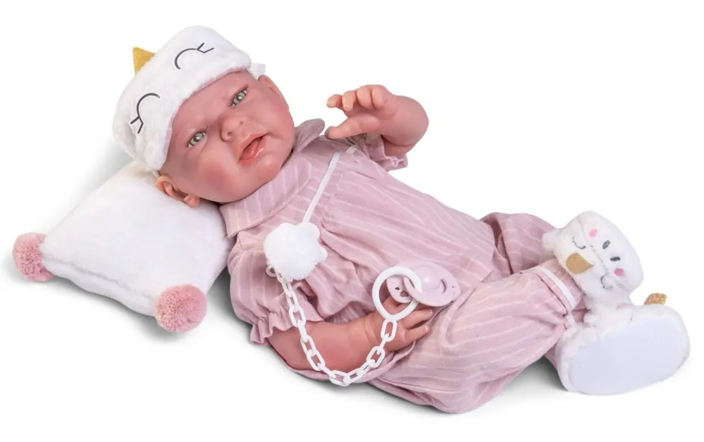 Reborn miminko - Sweet Reborn Lea s polštářkem  od Antonio Juan ze Španělska