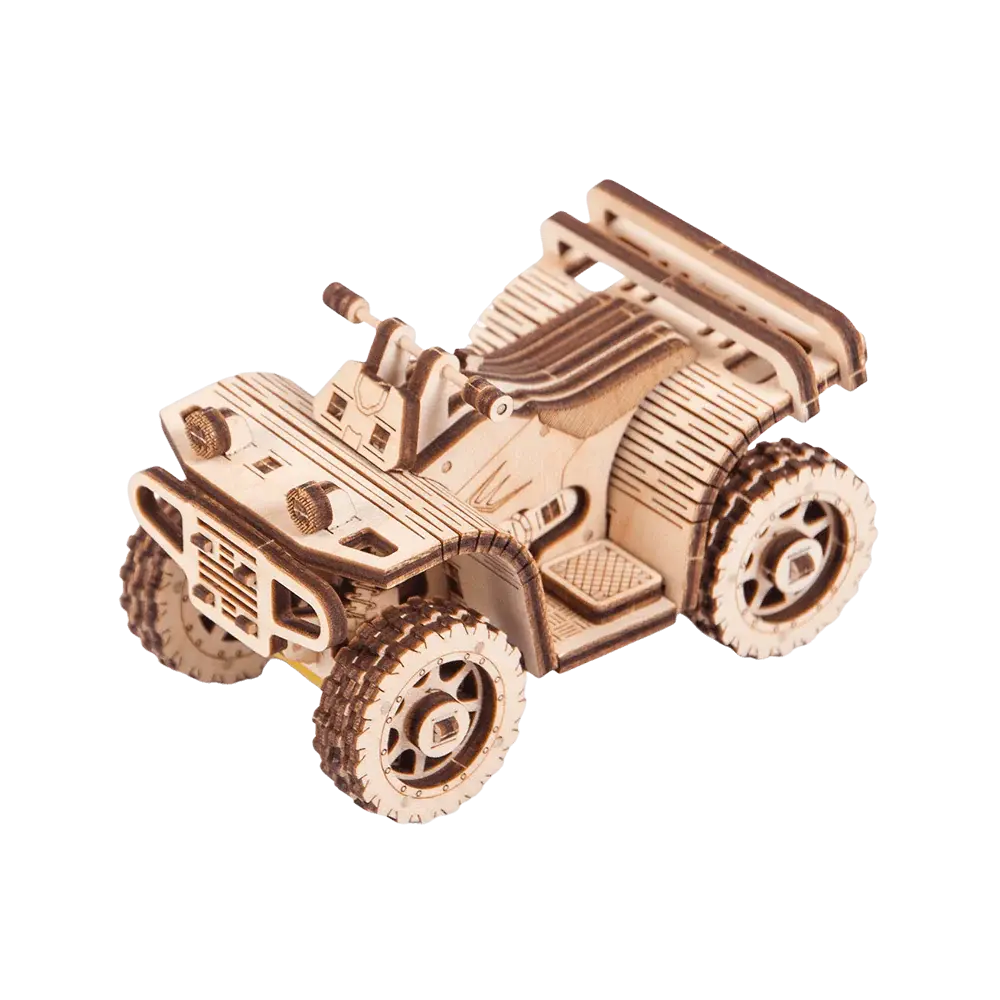 Wood Trick "Set aut" - 3D dřevěné mechanické puzzle